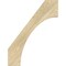 Ekena Millwork 4"W x 26"D x 34"H Westlake Rough Sawn Knee Brace, Douglas Fir BRC04X26X34WTL00RDF - alternate 2